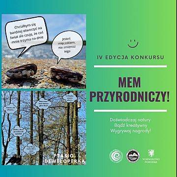 Konkurs "Mem przyrodniczy" grafika