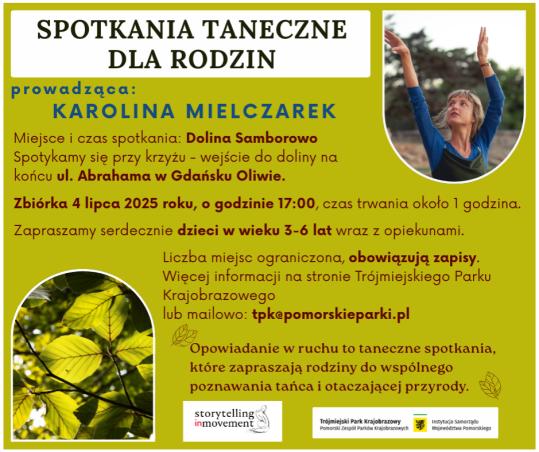 Spotkania taneczne dla rodzin w TPK Grafika Spotkania taneczne dla rodzin w TPK