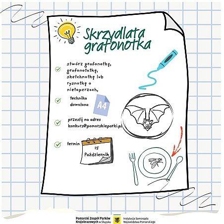 Grafika Skrzydlata grafonotka