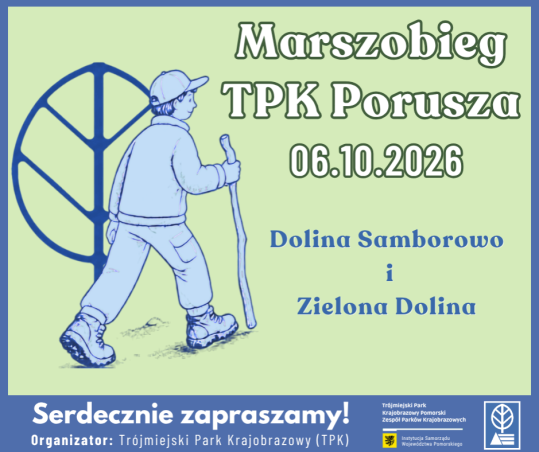 Grafika Drugi Marszobieg Trójmiejskiego Parku Krajobrazowego „TPK Porusza"
